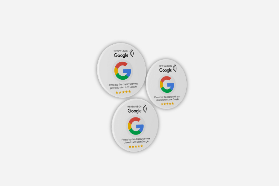 Originele productfoto van PollyDevelopment NFC review sticker